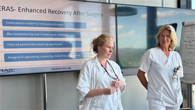 Sykehuset Østfold Recognized for ERAS Success with support from Encare’s Innovative Solutions