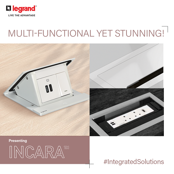 Legrand India Launches ‘Incara’ – Where Design Meets Power