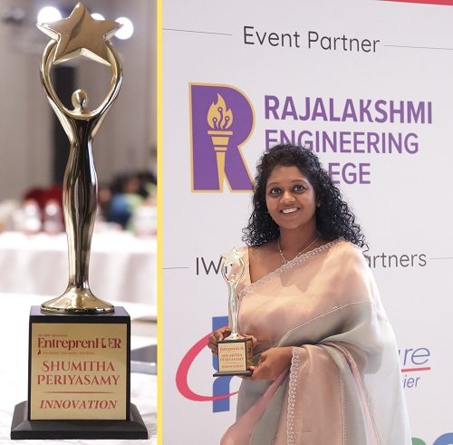 Food Buddies CEO, Shumitha Periyasamy Bags CII&apos;s EntreprenHer Award 2025 for Innovation